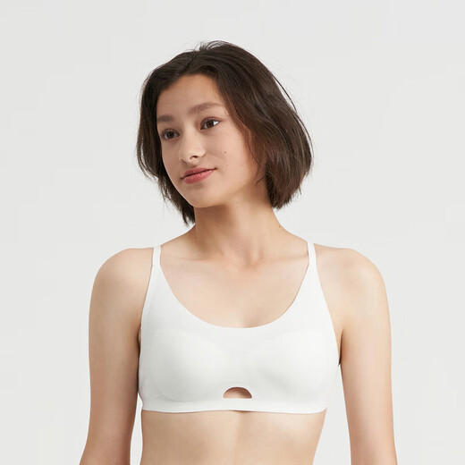 Aimer kids爱慕少女文胸小抱抱少女三阶段后背扣轻薄文胸小内衣AJ115E831 白色 165