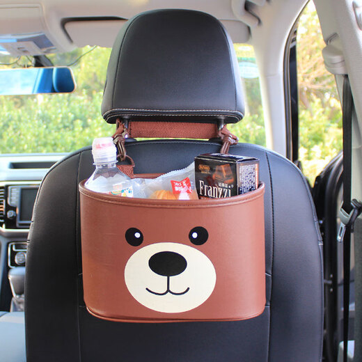 Dipur car storage box car seat back chair storage bag co-pilot storage middle hanging bag bag