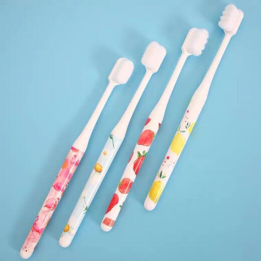
Sakura Zhizhi Jie 761 couples with toothbrushes Yishi 42,000 whole bunch of bristles ultrafine soft anti-bleeding pregnant women confinement, super soft hair 2 pieces 1 pair 2 pieces (wavy style)