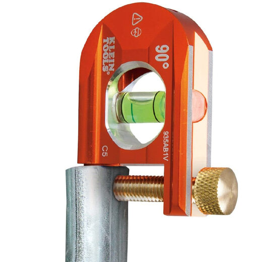 Klein Tools 6.35cm Dog Legless Electrician's Level Orange Aluminum Single Bubble