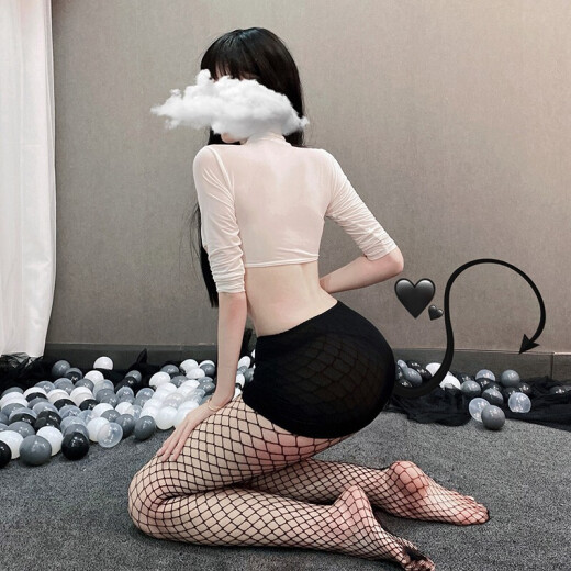 瑰若性感睡衣夫妻刺激制服纯欲情趣床上诱惑攻速战袍内衣 7029角色扮演jk女仆装兔女郎包 秘书睡衣性感方便房事女大