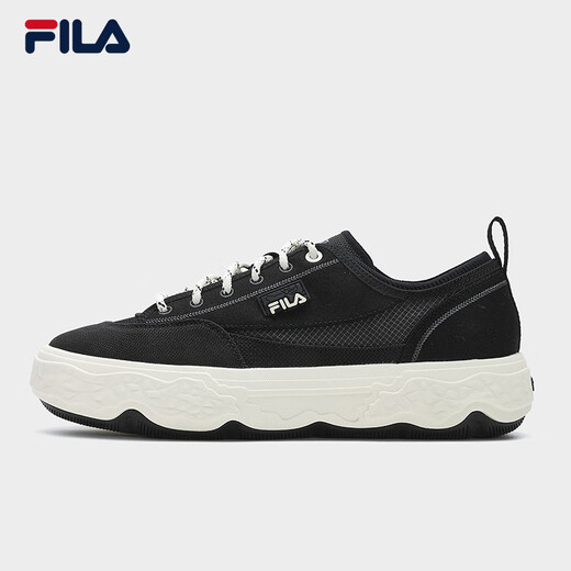 Zapatos de hombres oficiales de Fila Rock Rock Modern Canvas Zapatos 2024 Summer NUEVO Moda Zapatos informales zapatos Sports Black-Bk 41