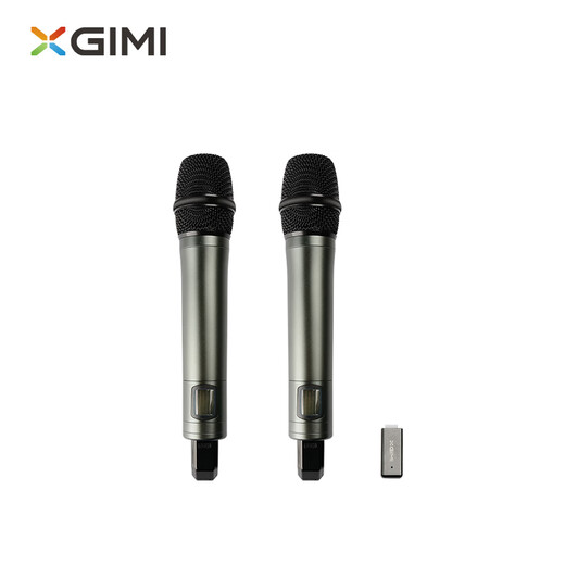 XGIMI Karaoke wireless microphone C2 (suitable for multiple scenes, high-sensitivity dynamic microphone, wireless connection, automatic gain control) For more adaptations, please consult customer service