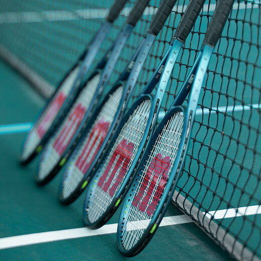 威尔胜（Wilson）萨巴伦卡同款25年新款法网球拍BLADE V9比赛专业拍网球拍碳纤维 V9 100拍面265g 2号柄 WR1502