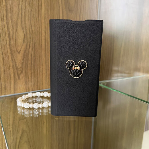 Lion Kai Shield [all-inclusive anti-fall] Huawei mateXs2 mobile phone case with leather cute ballet girl Xs2 mobile phone case folding screen mate collector's version bracelet [black-all-inclusive magnetic leather case] ballet girl Huawei mate Xs 2