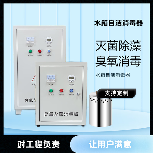 Jessashi built-in water tank self-cleaning sterilizer ozone sterilization equipment external WTS-2A/2B/2W domestic fire water tank SCII type built-in WTS-2B (water treatment capacity 50/100 tons) carbon steel chassis