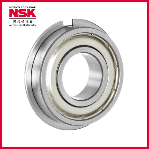 NSK/恩斯克轴承 深沟球轴承 带卡簧 6210ZZNR* 日本产 【NS7S5】 盒装 内径50mm 外径90mm 厚度20mm