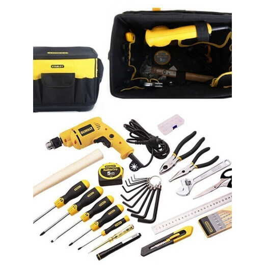 Stanley Tool Set Hardware Tool Collection Home Toolbox Repair Screwdriver Tool Collection Set 35-piece Set 6.3mm Series Metric Set 94-691-22