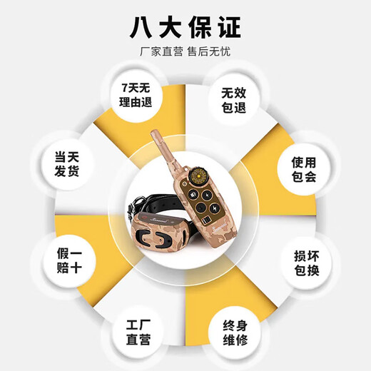 SODOG 新款彩屏遥控科学训狗器静电电项圈训狗神器防止狗叫防爆冲 KT689-拖1(1只狗狗的选)