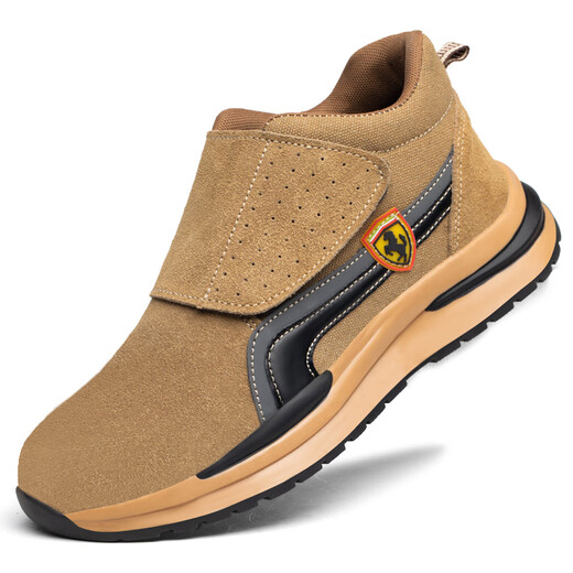Chaussures de protection du travail du soudeur pour la tête anti-scalding pour hommes et la semelle douce anti-sole et les chaussures anti-odeurs et à haute température anti-odeur de vache anti-odeur 812 812