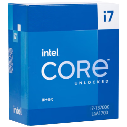 英特尔（Intel） 13代酷睿i7 13700K 13700KF 13700 13700F 13790F 16核24线程 盒装CPU台式机处理器 板U套装 酷睿 i7-13700K【16核24线程】