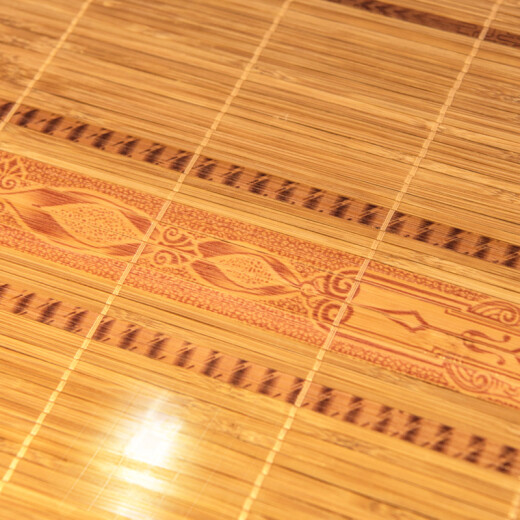 Nanjiren NanJiren mat, water-milled bamboo mat, dense rattan mat, double-sided dual-purpose mat, 1.8-meter bed, double carbonized mat, foldable summer student air-conditioned mat