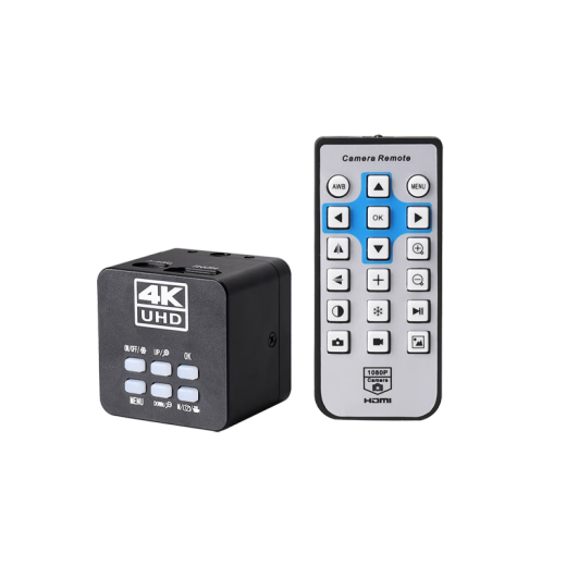 海约4K HDMI/USB电子显微镜高清放大镜手机维修专用ccd工业相机摄像头 HY-6210S 4K相机