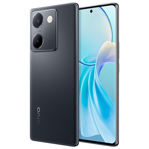 VIVO Y100 超薄5000mAh电池 6400万OIS光学防抖 44W超快闪充 5G拍照手机vivoy100 星夜黑丨Y100（骁龙695） 12GB+256GB
