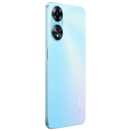 OPPOA58x thin and light body 5000mAh large battery 90Hz high brush color screen dual-mode 5G chip Jinghai Blue 6GB+128GB