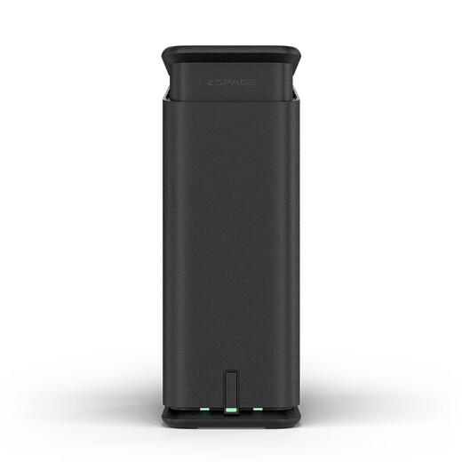Ji Space Private Cloud Q2C 4T Dual Disk NAS Intelligent AI Entertainment Audio and Video Office Network Storage Server (built-in 1 Red Disk Plus 4TB Hard Drive) Black No Installation