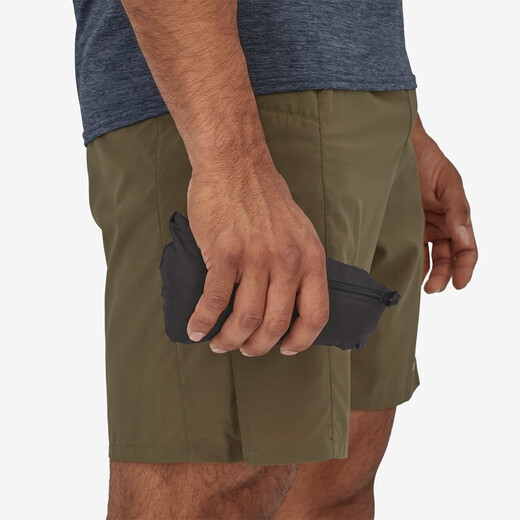 巴塔哥尼亚（Patagonia） 男士Houdini户外风壳皮肤衣薄风衣越野跑步外套24142 BLK黑色 S