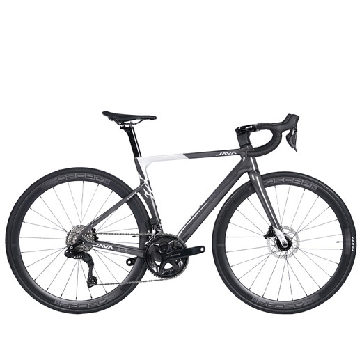 JAVA Jiawo Road Bike Carbon Fiber Oil Disc 24 Speed ​​Bending Electric Aluminum Wheel Vesuvius VESUVIO-R7170 Bright Purple [510 M] Suggested Height: 169-176(cm) [Shimano R7170 Electric Aluminum Wheel]