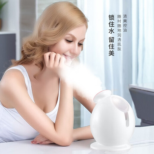 Jindao facial steamer beauty device hot spray facial steamer beauty device hot spray hydration device humidifier compact Q version facial steamer birthday gift portable travel KD233B