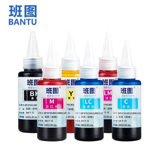 Bantu T674 Чернила, подходящие для Epson L805 Ink L1800 L801 L810 L850 Чернильный бункет