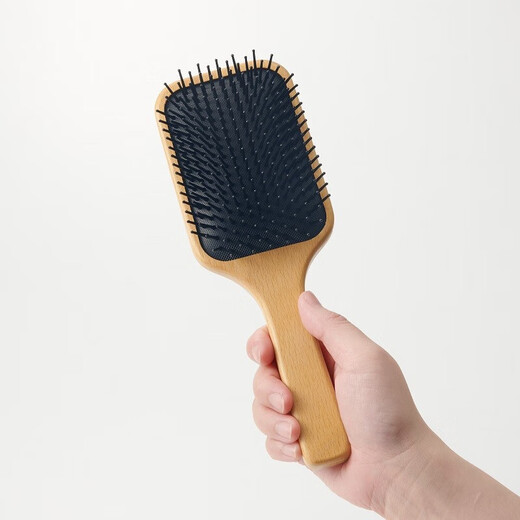 MUJI Aquagreen Scalp Care Hair Comb, Portable for Traveling, Total Length: Approximately 23.5cm