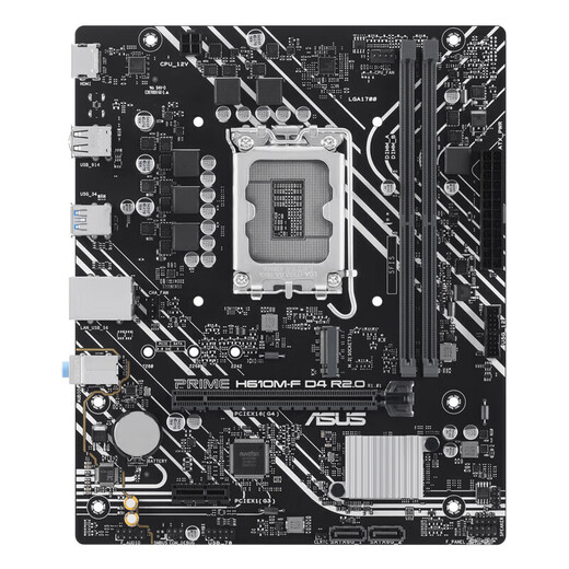 华硕（ASUS）12/13代/14代CPU主板 i3 14100f 13100f 12100f 散片 板U套装 H610M-F DDR4 13代i3-13100F散片【三年店保】