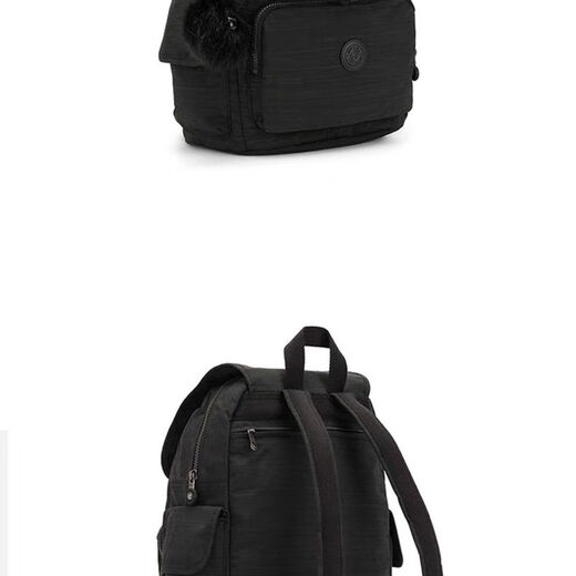 Kipling Kaipulin student schoolbag monkey bag Kaipulin waterproof backpack mommy bag new large capacity 12147 dark blue