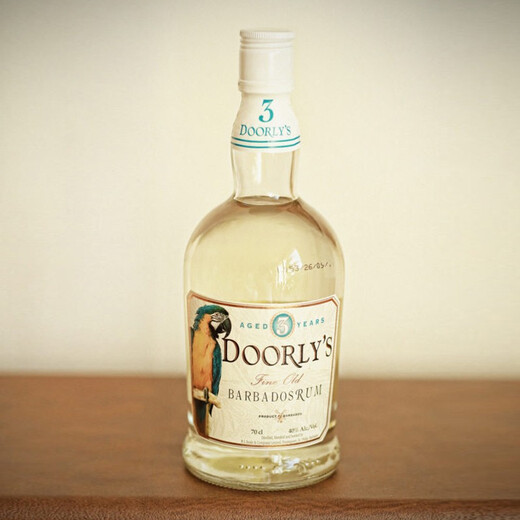 多莉DOORLY 朗姆酒 精选莫吉多基酒 巴巴多斯洋酒 多莉3年朗姆酒 700mL 1瓶