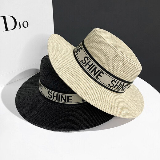 Rogosky Counter Trendy Marke Ins Internet Promi Strohhut Frauen Sommer Retro Britische Sozialistische Top Hut Sonnenschutzhut Urlaub