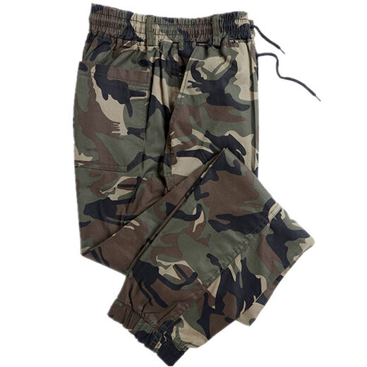 Angelgonzales Stretch Camouflage Pantalon Men's Men's Summer Cotton Pure Coton Été Summer Wester Casual Lace-Up Taist Protection Labour Protection Tendance 829 Spring and Automn Styles Six Pocket Panters 2xl 180 [Weight 140-160 Jin [Jin est égal à 0,5 kg]