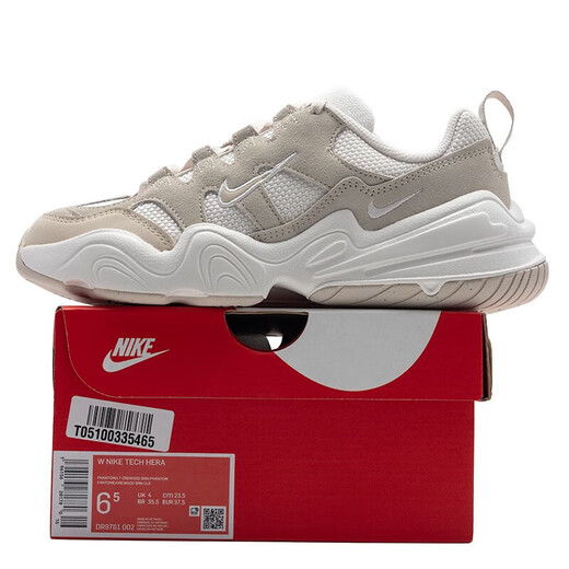 Nike (NIKE) casual shoes for women 2025 autumn TECH HERA training running low-top breathable sports shoes DR9761-100 DR9761-002 35.5 220/5