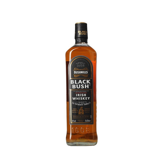 布什米尔（Bushmills）百世醇爱尔兰进口调和型威士忌洋酒黑牌白标红标波本雪莉桶礼盒 白标*1+黑标*1