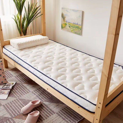 Children's latex mattress customized single student dormitory mattress 1.2 meters 190x80x180x90x170x70x60 antibacterial-latex style-love white (6cm) 80*170cm