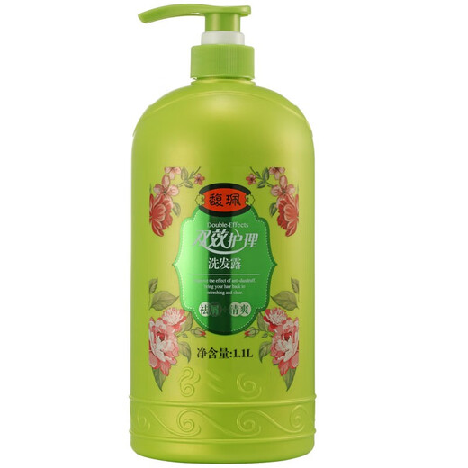 Fu Pei Fu Pei Dual-effect care for removing shavings and baking oil soft and refreshing shampoo oil control and hydration to improve slit frizzy home suit 1.1kg cool shampoo