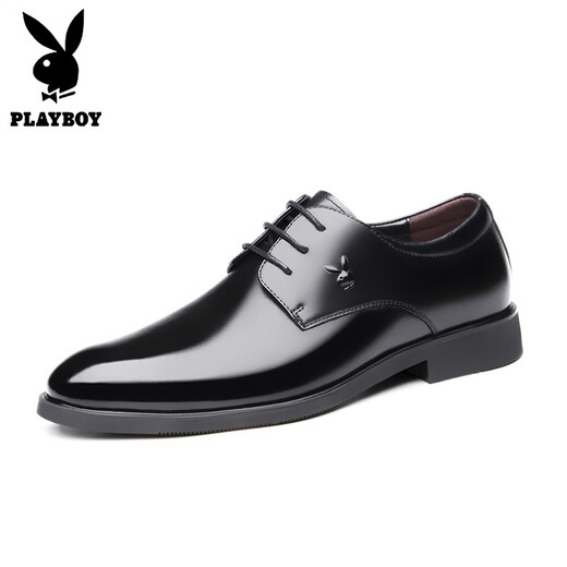 Zapatos de cuero playboy negocio para hombres ropa formal de resorte de primavera de primavera