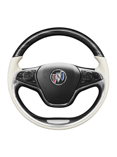 Strange Things Say Buick GL8 Steering Wheel Modified Mahogany Dish Interior ES28T/653T/Avia Steering Wheel Assembly Customized Maybach Beige Buick GL8