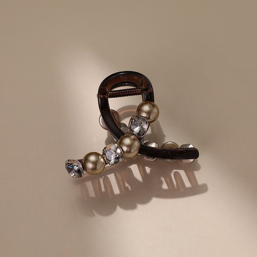 Chimera (CHIMERA) full-tied bun hair clip for small hair, light luxury half-tied high ponytail clip hair accessory hairpin girl birthday gift