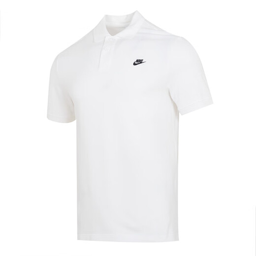 耐克（NIKE）运动套装男装 25夏季新款商务休闲翻领POLO衫短袖T恤 小脚裤长裤 FN3895-100+FN3802-010 L