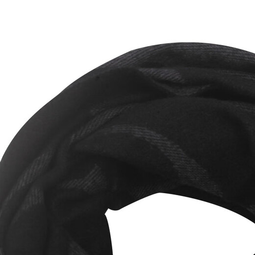 COACH Year-End Luxury Products Women's LOGO Printed Fashionable Scarf Gift for Girls Black CU807BLK