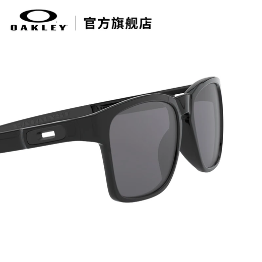 OAKLEY欧克利高清晰镀膜墨镜 休闲运动眼镜/运动太阳镜9272 CATALYST 黑色铱镀膜-02