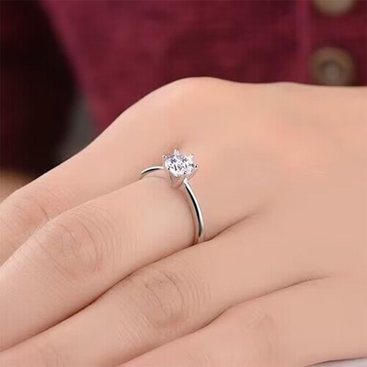 Mansheng wedding ring wedding scene with a pair of diamond fake rings ceremony props wedding ring couple ring wedding practical gift for a couple
