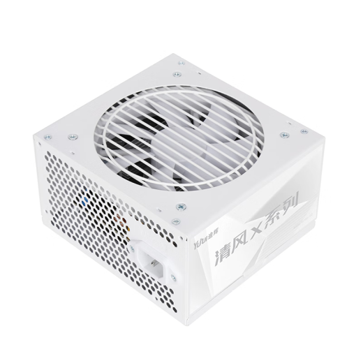 SAMA Yuhui Qingfeng desktop power supply pure white power supply desktop computer ATX power supply all white body/pure white flat cable/dual 12V output/silent fan/Qingfeng X6 (rated 600W)