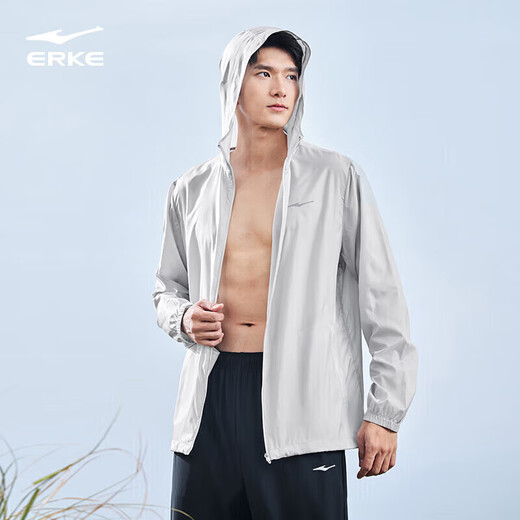 Hongxing Erke Outdoor Dünne Mantel Sonnenschutzkleidung UPF50+ Herren Sommer -Hautmantel Herrenfischereianzug