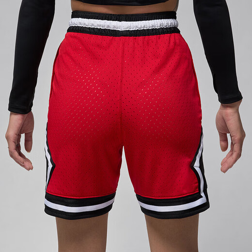 耐克（NIKE）裤子男士2024夏季新款AJ飞人篮球舒适透气耐磨休闲运动五分短裤 DX1488-687 红色 XL