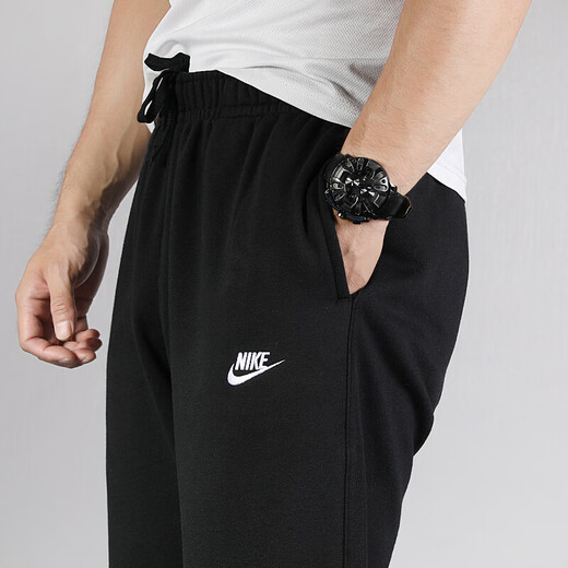 耐克（NIKE）卫裤男裤2025春季新款运动裤针织透气跑步ins潮百搭时尚休闲长裤 dm6627-010 S