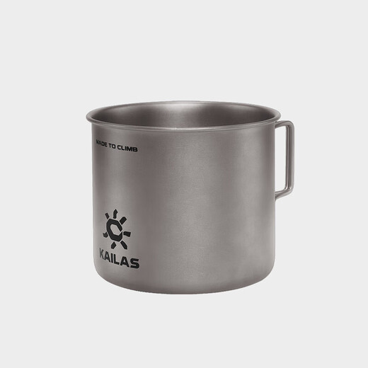 KAILAS Titanium Cup 550ML EI902 Gift Titanium Color Unicode