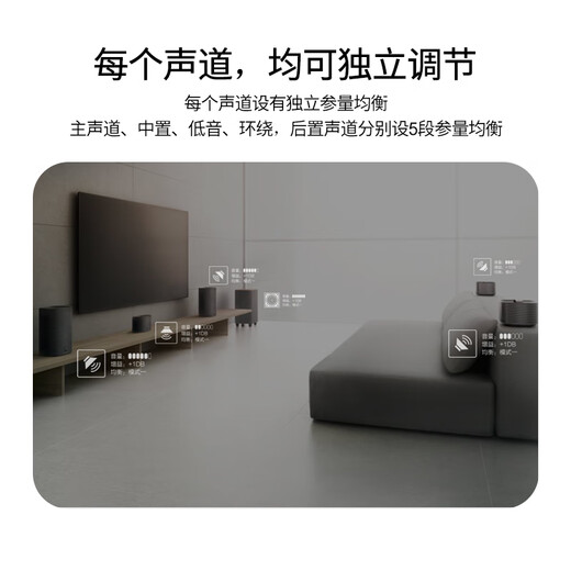 沸斯（FROSS）M80家庭ktv混响器 专业卡拉ok前级效果器 家庭影院5.1/7.1解码器 9.2+4全景声 防啸叫音频处理器 5.1/7.1数字解码KTV效果器