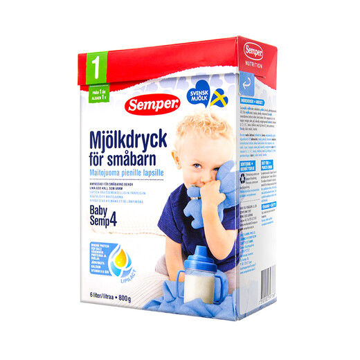 Swedish imported semper (senbao) infant milk powder 4 stages (over 1 year old) 800g/box