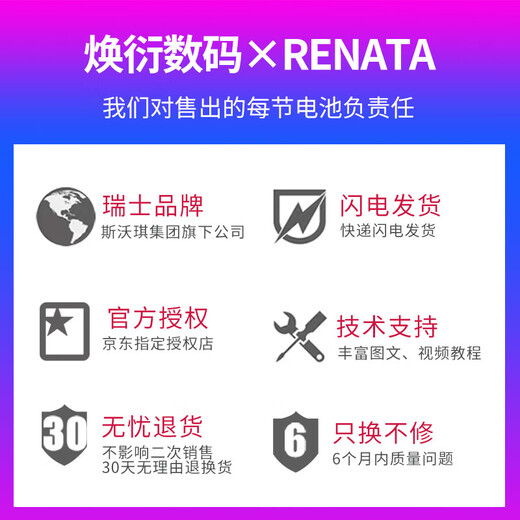 RENATA Swiss 364 watch battery SR621SW Casio DW Tissot CK Feiyada original men's and women's button electronic AR1422 Armani AR1694 send replacement tool Battery 1 pill + [pier + waterproof paste + tweezers]