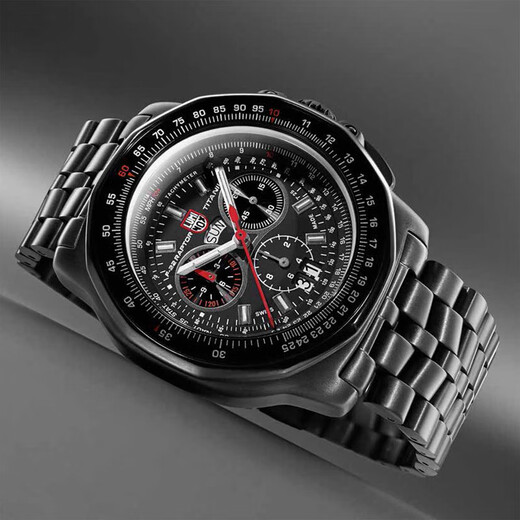 Luminox Replica F-22 Cálculo de Raptor/cronógrafo Pure Titanium Aley Watch Men xa.9272